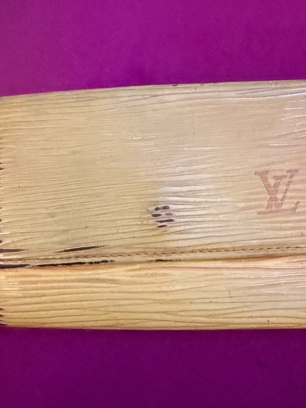 Louis Vuitton Vachetta Epi Leather Wallet in Natural Beige